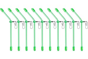 ‎ZITE Zite Fishing Anti Tangle Boom Set - Sleeve-Tubes mit Wirbel - Karpfen Futterkorb Angeln Friedfische Zubehör 10 STK 10cm