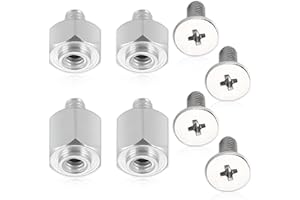 ZMDECQNA 8 PCS PC Screws M.2 Screw Kit, PC Motherboard Standoffs Screws Kit, Personal Computer Screw Standoffs Set Kit for ASUS Motherboard Electronics Computers PC Board