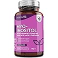 Myo-Inositol Tablets with Folic Acid, Vitamin B6, B12, Maca and Chromium - PCOS Support Supplement - 180 Vegan Tablets - Prenatal Vitamins for Women - Alternative to Inositol Powder - Nutravita