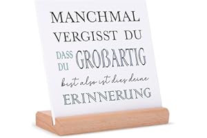 Juratar Geschenke für Frauen Männer, Geburtstagsgeschenk für frauen - inspirierende Holzschilder Dekoration Geschenke für Beste Freundin, Ehefrau, Mutter, Bestie, Schwester, Kollegen, Chef
