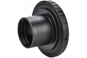 Diyeeni 1,25"Teleskophalterungsadapter, T-Ring-Adapter Kamera-Astrofotografie-Zubehör, Fotoadapter mit T-Ring 1,25 Zoll bis M42 T-Halterung für SLR/DSLR-Kameras…