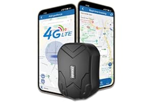 TKMARS 4G Localizador GPS para Coche sin Suscripción 20000mAh Batería 240 Días en Espera GPS Tracker Magnético Resistente al Agua IP65 Rastreador con App Gratuita, Alarma de Vibración, Geocercado, Historia