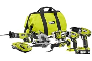 Ryobi 18-Volt ONE+ Lithium-Ion Ultimate Combo Power Tool Kit (6-Tool) - Model: P884 by Ryobi