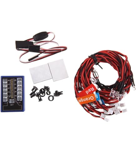 Barre LED 6V Pour Châssis Voiture RC – Tube Lumineux 16,5 Cm – Éclairage Sous Caisse Pour Buggy, Crawler 1/10, 1/8