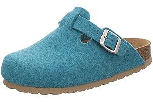 AFS-Schuhe 2900 Chaussons confortables pour femme, bout fermé, sabots en cuir, fabriqués en Allemagne