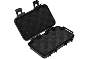 BOROCO Mallette de rangement extérieure - Mallette de rangement de survie étanche à l'eau et à l'épreuve des chocs et de la pression(190×120×52mm)