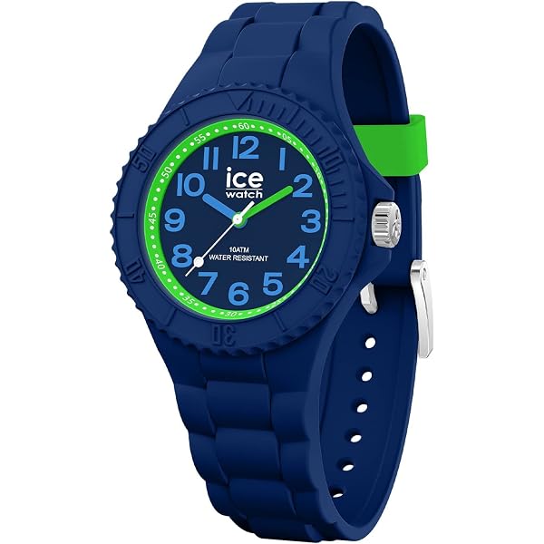 Montre ICE-WATCH Ice Ola Kids Rocket - Bleu électrique, Bracelet Silicone, étanche 10ATM, 34mm