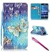 Produktbild Galaxy Grand Prime Hülle, Folio Cover Wallet im Bookstyle mit Standfunktion Karteneinschub und Magnetverschluß Etui für Samsung Galaxy Grand Prime G530 G530H G5308