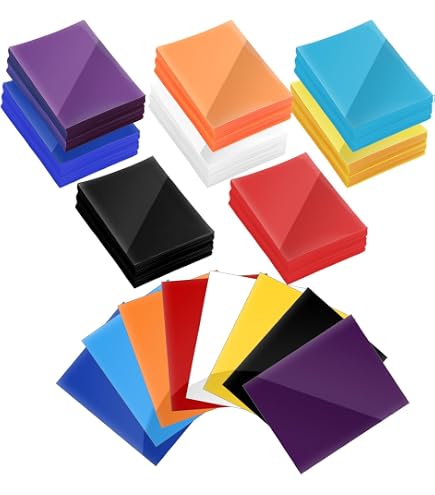 300 Pezzi Bustine Carte Protettive, 66x91x0.2mm Card Sleeves con 50 Pezzi Card Protectors, Custodia Carte per PTCG, Giochi di, Dimensioni Standard