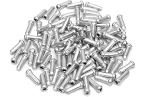 NICETRUC Bicicleta De Los Casquillos De Extremo Manillar De La Bici Tapa Del Extremo Del Alambre De Freno Tapa Del Extremo Del Cable De Aluminio De Piezas De Mtb Bicicleta De Línea De La Base Tapa De Freno Del