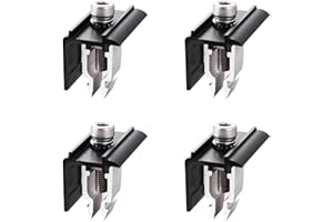 Lankai 4 Pièces Kit de Support Panneau Solaire 30mm, Support Photovoltaïque Pour Toits 30mm, Fixation Panneau Solaire En Aluminium, Pour Le Montage Du Panneau Solaire Photovoltaïque Sur Le Toit (Noir)