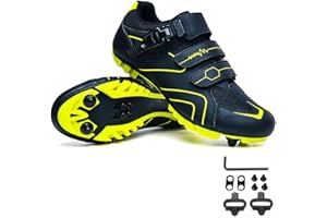 MEIJU Mateju Chaussures de VTT Homme, Femme Chaussure de Cyclisme Velo Route Chaussures De Vélo De Sport De Plein Air Respirantes pour Compatibles avec Le Look SPD