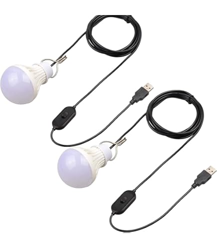 Ampoules LED E14 AC6V Blanc Chaud, Paquet De 5 Lampes à Vis
