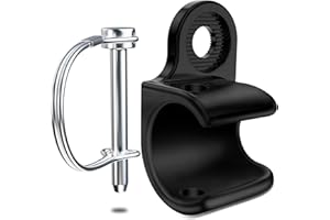 NICEDACK Embrayage de remorque de vélo pour remorque Thule - Attelage d'essieu de vélo pour remorque Thule - Pour modèles Thule Chariot(Noir, 1 pièces)