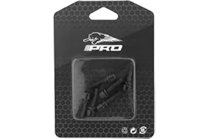 NELBONS Bike Stem Bolts 6PCS M5x18mm Stem Bolts Screws Stainless Steel Bike Stem Parts with Washer for BMX MTB Road Bikes,Black