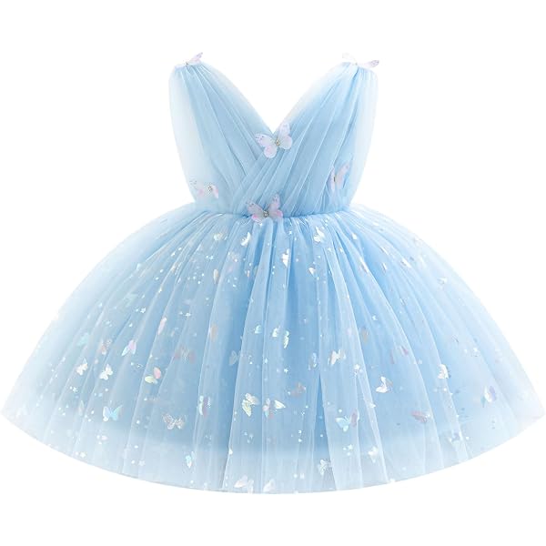 Robe Tutu Licorne Nishine Pour Fille - Bandeau Pailleté, Arc-en-Ciel - Fête Anniversaire 0-24 Mois