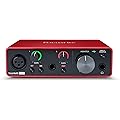 Focusrite Interface audio USB Scarlett Solo de 3e génération, pour les guitaristes, chanteurs(ses) et réalisateurs(trices), accompagnée de tous les logiciels dont vous avez besoin pour enregistrer