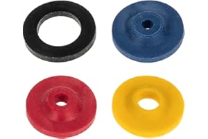 tecuro 66111 Limiteur de débit d'eau Bleu 5 Rouge 7 Jaune 11 L pour tuyau de douche et pommeau de douche