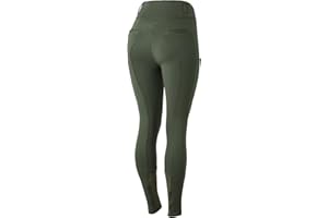 HORZE Pantalones de equitación para Mujer Mira, Leggings de Montar con Bolsillo para el móvil y Asiento Completo