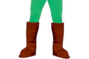 Disfrazjaiak Cubrebotas Marron adulto de Fieltro - Zapatos y cubrezapatos