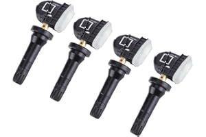 CYTGOUPER 4PCS Tire Pressure Sensor,TPMS Sensor Monitoring System Replacement,Copper Rubber Tire Pressure Monitor Sensor for 1862980,2036832,2318530 Car