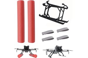 Honbobo Eau Train d'atterrissage pour DJI Mini 5 Pro, Extensions de Jambes Kit de flotteurs Eau Atterrisseur Tige Flottante Accessoires pour DJI Mini 5 Pro