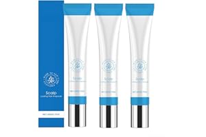 BAJIUK Scalphy Hair Ampoule, 20ML Hair Essences Ball Keep Scalp Clean And Non-greasy, Cooling Hair Ampoule, Scalp Cooling Hair Ampoule, Verbessert Den Haarglanz (3PC)