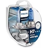 Philips Diamond Vision 5000K H7 Auto-Scheinwerfer-Birnen (Twin Pack) 12972DVS2