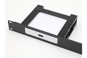 thingsINrack Soporte de rack para Ubiquiti UXG MAX/UCG Ultra/UCG-MAX Cloud Gateway Max moldeado por inyección frontal y brazos traseros impresos en 3D de 19 pulgadas 1U