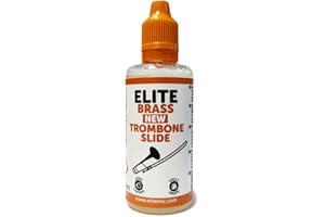 ELITE MUSICAL INSTRUMENT CARE Elite Brass New Trombone Slide Lubrifiant pour bâtons de trombone 60 ml