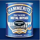 Hammerite Pas &Uuml;st&uuml; Metal Boyası 2,5 Lt P&uuml;r&uuml;zs&uuml;z Siyah