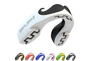 ‎SAFEJAWZ SAFEJAWZ Sport Zahnschutz Erwachsene und Kinder Sport Mundschutz Für alle Vollkontakt-Sportarten einschließlich Rugby, MMA, Kampfsport, Kickboxen, Judo, Hockey & Boxe