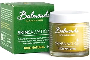 Balmonds Skin Salvation Moisturising Balm 60ml - Ointment for Dry or Sensitive Skin, Suitable for Babies, Children & Adults - Made in UK