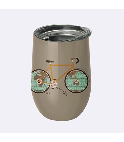 Chic Mic Bioloco Office BEO125 - Tazza termica con coperchio in plastica, colore: menta con una capacità di 420 ml, dimensioni: 8 x 8 x 13 cm