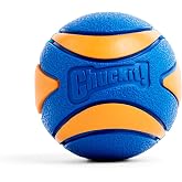 Chuckit! Ultra Squeaker Sesli Oyun Topu (Small) - K&ouml;pekler İ&ccedil;in Dayanıklı, Y&uuml;ksek Zıplama Kabiliyetine Sahip, Doğal Kau&ccedil;uk To