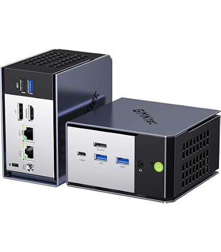 AOOSTAR G5 Ryzen 7 5825U (8C/16T, tot 4,5 GHz), Mini-computer, 16