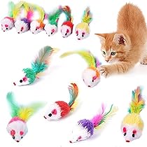 36 Pezzi Topini Giocattolo Per Gatti Con Sonaglio - Giocattoli Interattivi Colorati Per Gattini - Foto 5