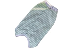 DiiWmme Combinaison de convalescence post-chirurgie pour chat - Alternative au collier électrique - Vert, M