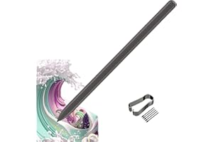 DAKEXIONG Galaxy Tab S9 FE 5G S rysik zamiennik rysika S9 S9 FE długopis S9 FE zamiennik rysika do Samsung Galaxy Tab S9 FE/S9 FE+/S9 FE Plus SM-X510, SM-X516B rysik z bezpłatnymi końcówkami/stalówkami, szary