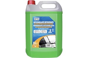 ENR Enerfero Anticongelante refrigerante para Coches—Anticongelante Liquido refrigerante Líquido anticongelante Refrigerante Proveer una protección Avanzada para el Circuito de refrigeración—5L (Verde)