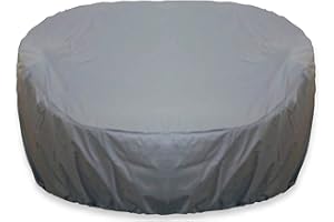 SITZBAG Abdeckplane Abdeckung Sonneninsel Schutzhülle Oval 235cm Anthrazit Premium WASSERDICHT Liegeinsel Liege Abdeckplane Abdeckung Plane Rattan Garten Möbel Haube Hülle