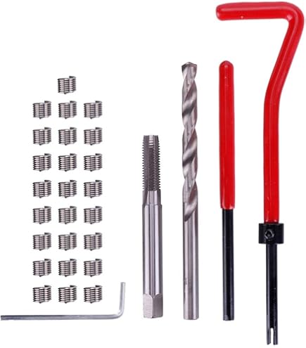 GEKO G02789 KIT RIPARA FILETTI 88pz RIPRISTINA FILETTATURE ELICOIDI Maschi Tooltek - Foto 6