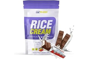 MM Supplements - Crema di Riso Fitness - Polvere - 1 kg - Fonte di Carboidrati - Appetito Soddisfacente - Ideale da Miscelare con Proteine ​​- Cioccolato al Latte