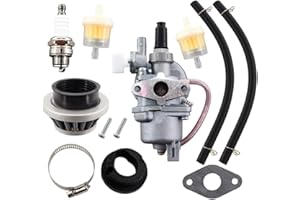 REEMO MCHNIC PZ13 13mm Carburateur et Filtre à Air pour 2-temps 43cc 47cc 49cc Pocket Bike Engine Mini Carb Pour Quad ATV Moto Pocket Dirt Bike 43cc 47CC 49CC Filtre à Carburant