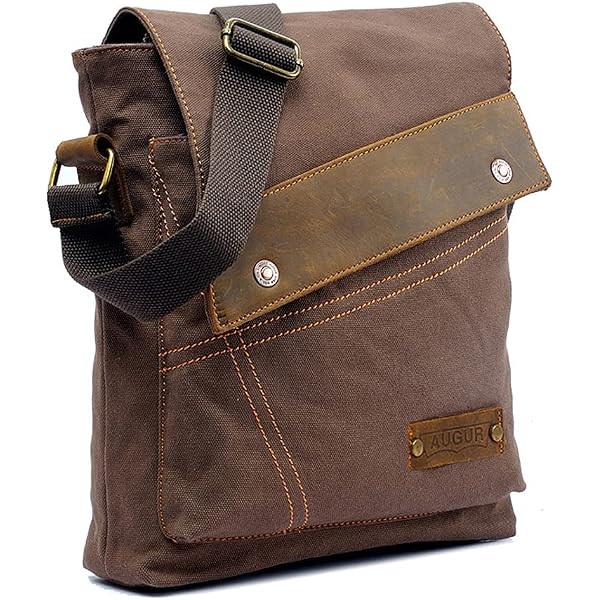 Sacoche Bandoulière Quadra Pour Tablette/iPad - Style Vintage Reporter, Mixte Homme/femme - Unique Couleur Beige