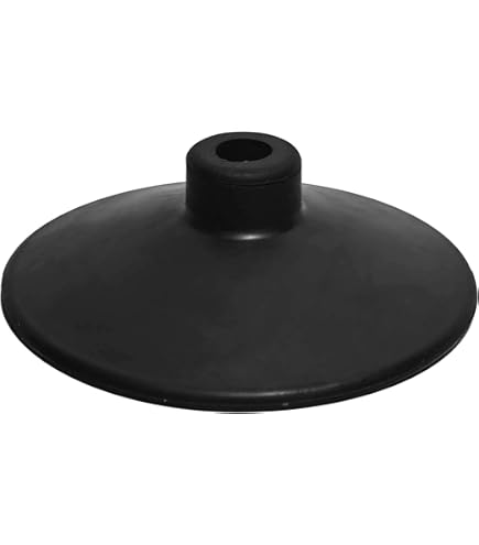 Boje Sport - Set Di 10 Clip Per Aste Con Diametro Di 25 Mm, Nero, Per