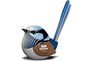 EUGY 025 Fairy Wren. Eco-Friendly 3D Paper Puzzle