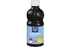 Lefranc Bourgeois Acrylique Glossy 250ml Noir