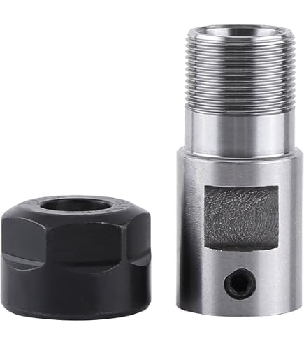 Jeu De 4 Écrous De Serrage ER11-A M14 En Acier 40CR Noir Pour Fraisage CNC Et Tour
