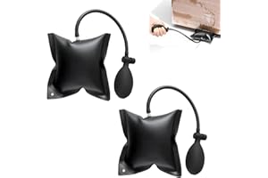 XATGIOUY 2 Pcs Air Wedges for Door Pump Up Bags, Air Wedge Pump Inflatable Lifting Pads for Door and Window Installation, Air Wedge Bags for Car Repair, and Precise Leveling, Car Pump Wedges, TPU Material